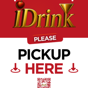 iDrink Official Vendor Pickup Signage (DIGITAL)