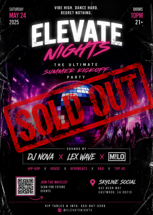 Elevate Nights 2026